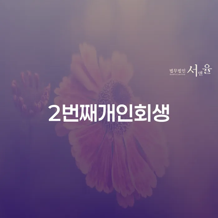 개인신용회복 개인회생 제도 법률사무소추천