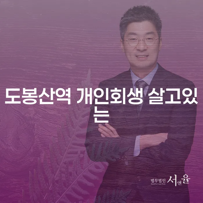 도봉산역 개인회생 살고있는