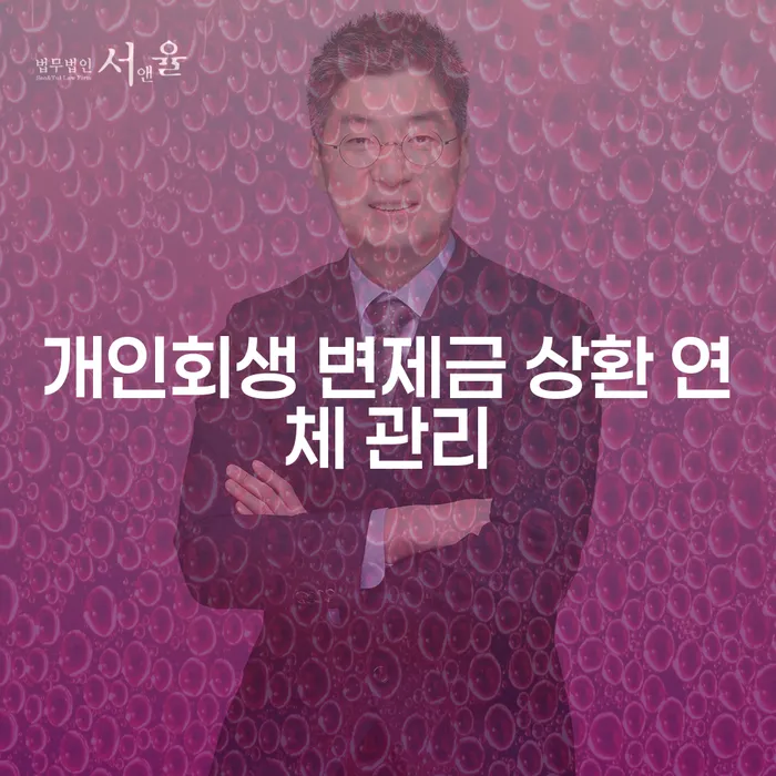 개인회생 변제금 상환 연체 관리: 어떻게 대처해야 할까요?
