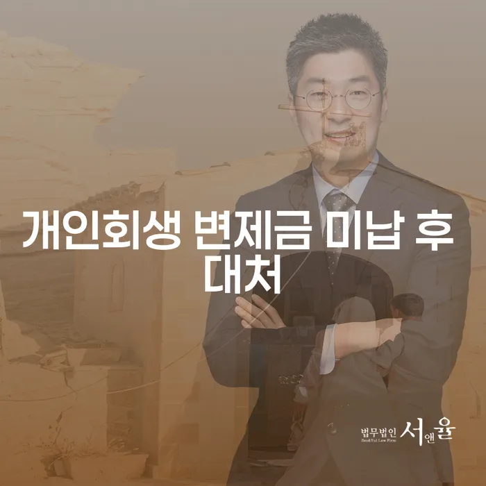 개인회생 변제금 미납 후 대처: 어떻게 해야 할까요?