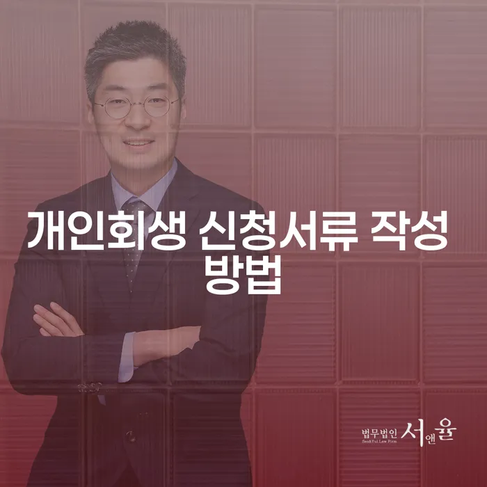 개인회생 신청서류, 어떻게 작성해야 할까요?